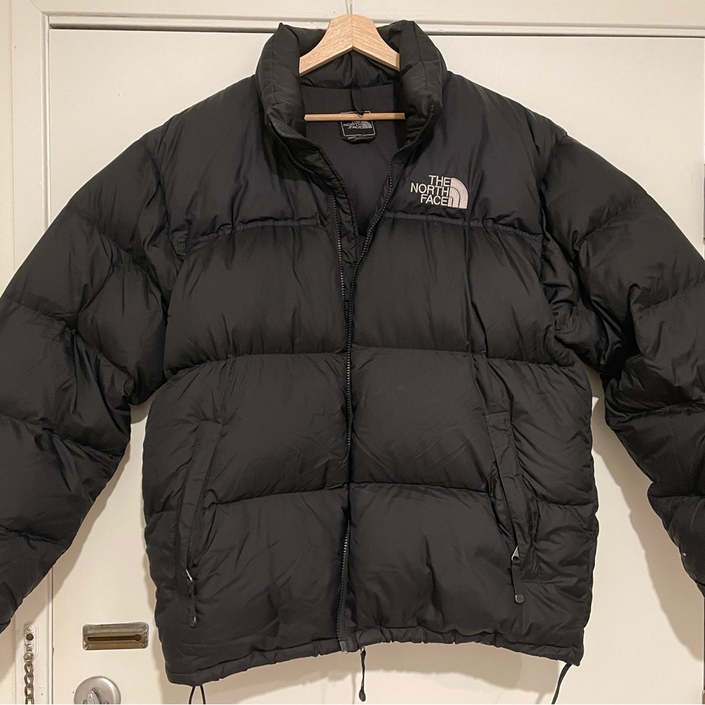 The North Face Men's Charcoal Puffer Jacket
